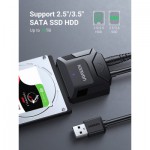 Огляд Перехідник USB 3.0 Type-А to SATA III (F) CR108 Ugreen (20611): характеристики, відгуки, ціни.