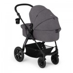 Огляд Коляска Kinderkraft 3 в 1 Xmoov Dark Gray (KSXMOV00DGR3000) (5902533920907): характеристики, відгуки, ціни.