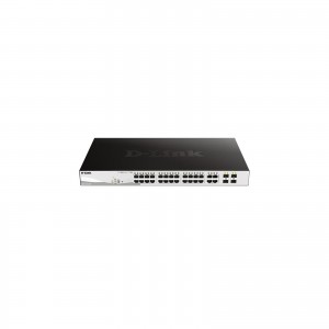 Комутатор мережевий D-Link DGS-1210-24P/E