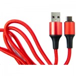 Огляд Дата кабель USB 2.0 AM to Type-C 1.0m red Dengos (NTK-TC-MT-RED): характеристики, відгуки, ціни.