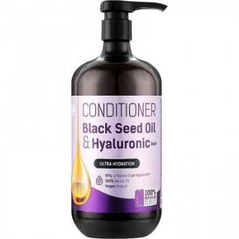 Кондиціонер для волосся Bio Naturell Black Seed Oil & Hyaluronic Acid Ультразволоження 946 мл (8588006041453)