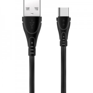 Огляд Дата кабель USB 2.0 AM to Type-C 1.0m SC-112a Black XoKo (XK-SC-112a-BK): характеристики, відгуки, ціни.