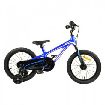 Дитячий велосипед RoyalBaby Chipmunk Moon 14", Магній, Official UA, синій (CM14-5-blue)