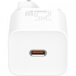 Огляд Зарядний пристрій Baseus 1xUSB 25W (USB-C) + Cable Type-C white (TZCCSUP-L02): характеристики, відгуки, ціни.