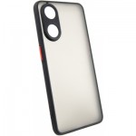 Огляд Чохол до мобільного телефона Dengos Matte OPPO Reno 8T (black) (DG-TPU-MATT-124): характеристики, відгуки, ціни.