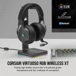 Огляд Навушники Corsair Corsair Virtuoso RGB Wireless XT (CA-9011188-EU): характеристики, відгуки, ціни.
