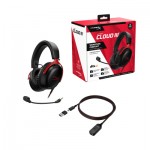 Огляд Навушники HyperX Cloud III Black-Red (727A9AA): характеристики, відгуки, ціни.