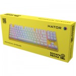 Огляд Клавіатура Hator Rockfall 2 Mecha TKL Orange USB Yellow (HTK-722): характеристики, відгуки, ціни.