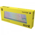 Огляд Клавіатура Hator Rockfall 2 Mecha TKL Orange USB Mint (HTK-723): характеристики, відгуки, ціни.