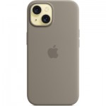 Огляд Чохол до мобільного телефона Apple iPhone 15 Silicone Case with MagSafe Clay (MT0Q3ZM/A): характеристики, відгуки, ціни.