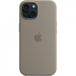 Огляд Чохол до мобільного телефона Apple iPhone 15 Silicone Case with MagSafe Clay (MT0Q3ZM/A): характеристики, відгуки, ціни.