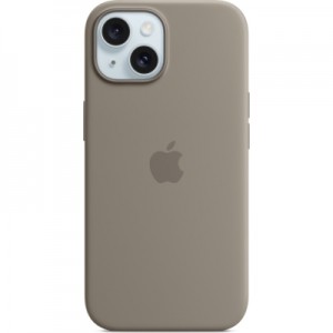 Чохол до мобільного телефона Apple iPhone 15 Silicone Case with MagSafe Clay (MT0Q3ZM/A)