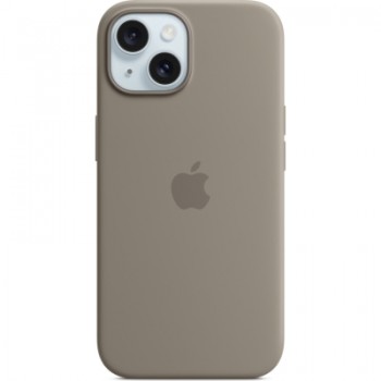 Чохол до мобільного телефона Apple iPhone 15 Silicone Case with MagSafe Clay (MT0Q3ZM/A)