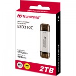 Огляд Накопичувач SSD USB 3.2 2TB ESD310 Transcend (TS2TESD310S): характеристики, відгуки, ціни.