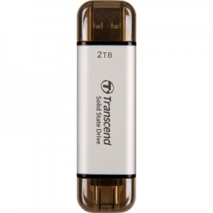 Огляд Накопичувач SSD USB 3.2 2TB ESD310 Transcend (TS2TESD310S): характеристики, відгуки, ціни.