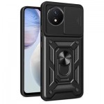 Огляд Чохол до мобільного телефона BeCover Military Vivo Y02/Y02A Black (710026): характеристики, відгуки, ціни.