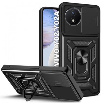 Чохол до мобільного телефона BeCover Military Vivo Y02/Y02A Black (710026)