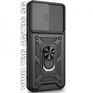Чохол до мобільного телефона BeCover Military Vivo Y36 4G/Y36 5G Black (710025)
