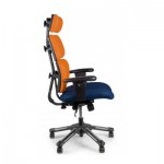 Огляд Офісне крісло Barsky Hara Doctor yellow/blue BHD-04 (BHD-04): характеристики, відгуки, ціни.