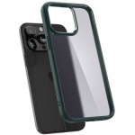 Огляд Чохол до мобільного телефона Spigen Apple iPhone 15 Pro Ultra Hybrid Frost Green (ACS06710): характеристики, відгуки, ціни.