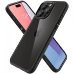 Огляд Чохол до мобільного телефона Spigen Apple iPhone 15 Pro Ultra Hybrid Matte Black (ACS06713): характеристики, відгуки, ціни.
