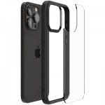 Огляд Чохол до мобільного телефона Spigen Apple iPhone 15 Pro Ultra Hybrid Matte Black (ACS06713): характеристики, відгуки, ціни.