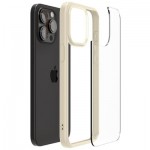 Огляд Чохол до мобільного телефона Spigen Apple iPhone 15 Pro Ultra Hybrid Mute Beige (ACS06712): характеристики, відгуки, ціни.