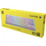 Огляд Клавіатура Hator Skyfall 2 TKL Pro Orange USB White (HTK-751): характеристики, відгуки, ціни.