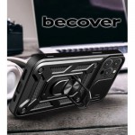 Огляд Чохол до мобільного телефона BeCover Military Apple iPhone 15 Pro Black (709953): характеристики, відгуки, ціни.
