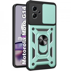 Чохол до мобільного телефона BeCover Military Motorola Moto G14 Dark Green (709962)