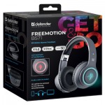 Огляд Навушники Defender FreeMotion B571 LED Bluetooth Gray (63571): характеристики, відгуки, ціни.