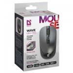 Огляд Мишка Defender Wave MM-995 Silent Wireless Grey (52993): характеристики, відгуки, ціни.