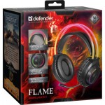 Огляд Навушники Defender Flame RGB Black (64555): характеристики, відгуки, ціни.