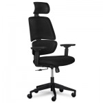 Огляд Офісне крісло Mealux Leo Air Black (Y-543 KB): характеристики, відгуки, ціни.