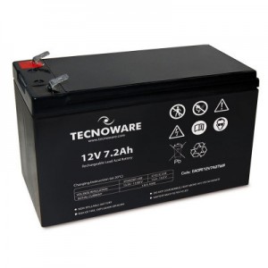 Огляд Батарея до ДБЖ TECNOWARE 12V-7.2Ah (EACPE12V7A2TWP): характеристики, відгуки, ціни.