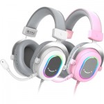 Огляд Навушники Fifine H6 RGB 7.1 Pink (H6P): характеристики, відгуки, ціни.