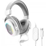 Огляд Навушники Fifine H6 RGB 7.1 White (H6W): характеристики, відгуки, ціни.