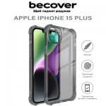 Огляд Чохол до мобільного телефона BeCover Anti-Shock Apple iPhone 15 Plus Grey (710622): характеристики, відгуки, ціни.