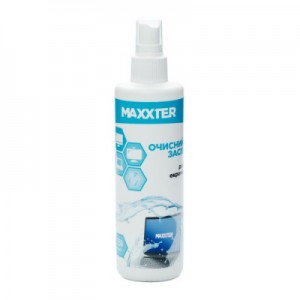 Огляд Спрей для очищення Maxxter spray for TFT/LCD, 250ml (CS-SCR250-01): характеристики, відгуки, ціни.