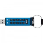 Огляд USB флеш накопичувач Kingston 16GB IronKey Keypad 200 Blue USB 3.2 (IKKP200/16GB): характеристики, відгуки, ціни.