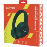 Огляд Навушники Canyon OnRiff 10 ANC Bluetooth Green (CNS-CBTHS10GN): характеристики, відгуки, ціни.