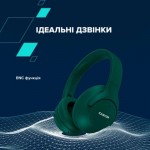 Огляд Навушники Canyon OnRiff 10 ANC Bluetooth Green (CNS-CBTHS10GN): характеристики, відгуки, ціни.