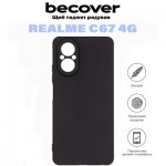Огляд Чохол до мобільного телефона BeCover Realme C67 4G Black (710929): характеристики, відгуки, ціни.