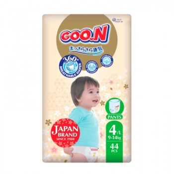 Підгузки GOO.N Premium Soft Трусики 9-14 кг Розмір 4 L 44 шт (F1010101-157)