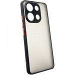 Огляд Чохол до мобільного телефона Dengos Matte Xiaomi Redmi Note 13 4G (black) (DG-TPU-MATT-140): характеристики, відгуки, ціни.