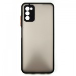 Огляд Чохол до мобільного телефона Dengos Kit for Samsung Galaxy A03s case + glass (Black) (DG-KM-24): характеристики, відгуки, ціни.