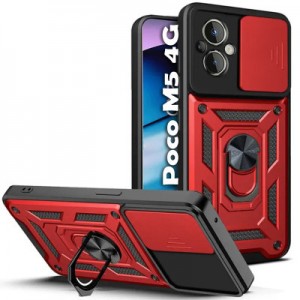 Чохол до мобільного телефона BeCover Military Poco M5 4G Red (710571)