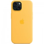 Огляд Чохол до мобільного телефона Apple iPhone 15 Silicone Case with MagSafe - Sunshine,Model A3123 (MWNA3ZM/A): характеристики, відгуки, ціни.