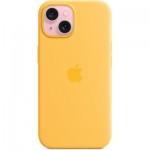 Огляд Чохол до мобільного телефона Apple iPhone 15 Silicone Case with MagSafe - Sunshine,Model A3123 (MWNA3ZM/A): характеристики, відгуки, ціни.