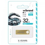 Огляд USB флеш накопичувач Wibrand 32GB Taipan Gold USB 2.0 (WI2.0/TA32U2G): характеристики, відгуки, ціни.